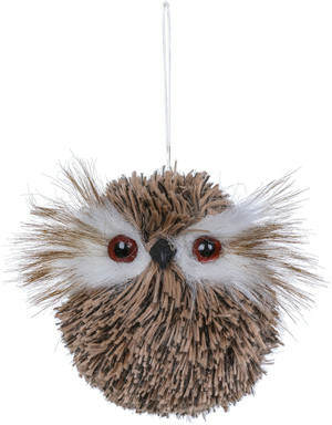 Item 505235 Round Owl Ornament