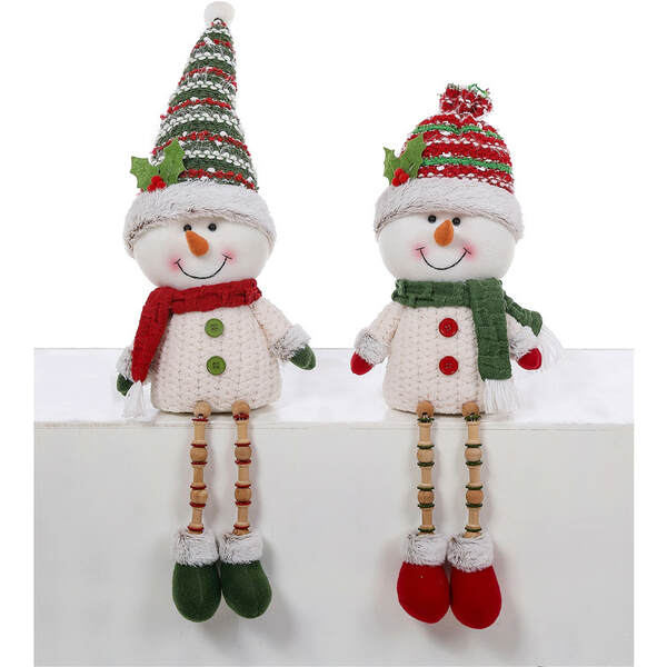 Item 505295 Snowman With Button Legs