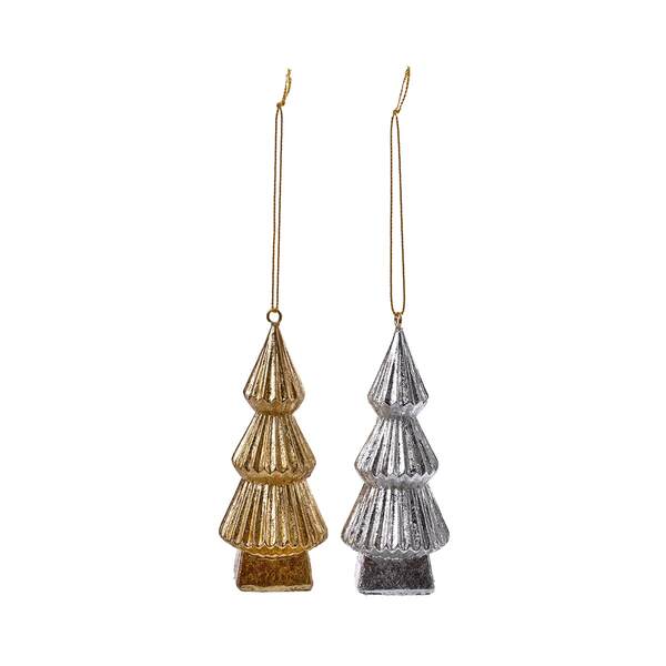 Item 505338 Pleated Tree Ornament