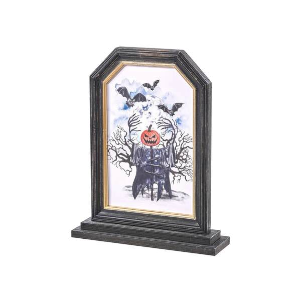 Item 505345 Wood Halloween Ghost Picture
