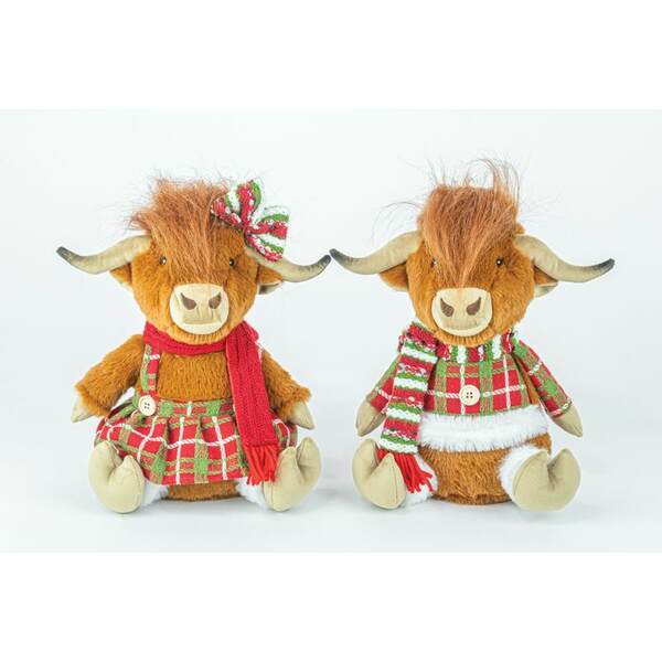 Item 509019 Highland Cow Sitter