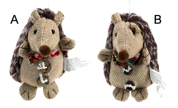 Item 509040 Jolly Hickory Hedgehog Ornament