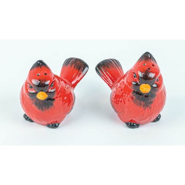 Item 509073 Cardinal Salt And Pepper Shakers Set