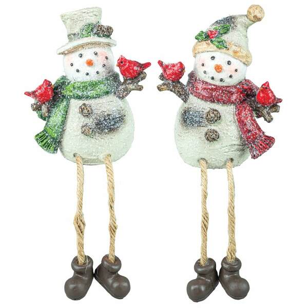 Item 509088 Birch Snowman Dangle Leg