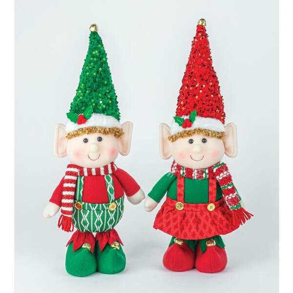 Item 509118 Red/Green Elf Stander