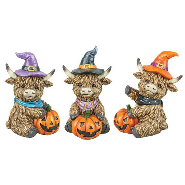 Item 509141 Witchy Highland Cow Tabletop