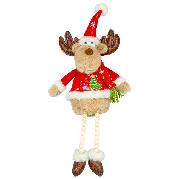Item 509149 Christmas Sweater Moose Bead Leg