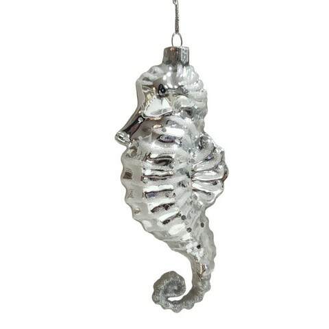 Item 516095 Glass Seahorse Ornament
