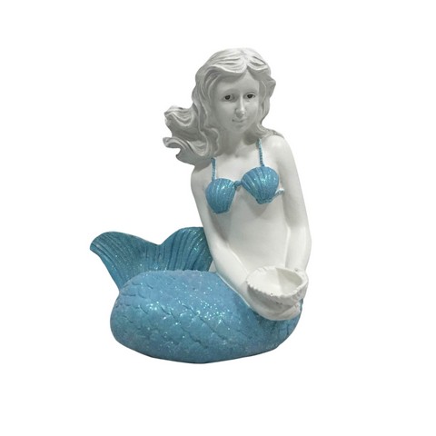 Item 516152 Blue & White Mermaid Sit Around
