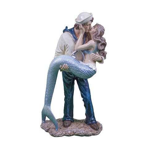 Item 516261 Sailor And Mermaid Figure