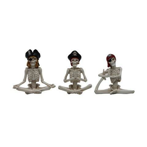 Item 516279 Yoga Pirate Skeleton