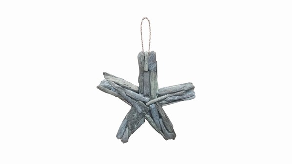 Item 516299 Gray Driftwood Starfish Ornament