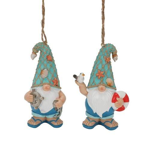 Item 516347 Beach Gnome Ornament
