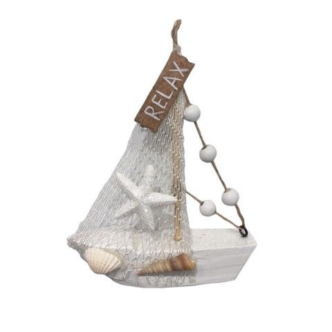 Item 516485 Shells And Banner Boat