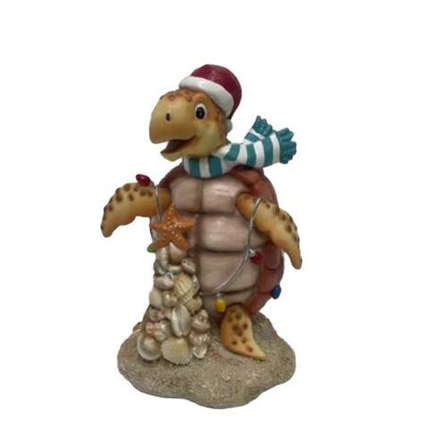 Item 516493 Christmas Sea Turtle Figure
