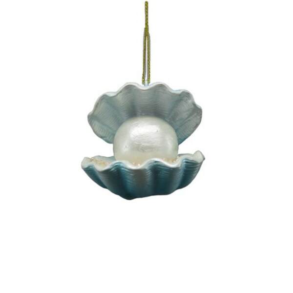 Item 516668 Scallop With Pearl Ornament
