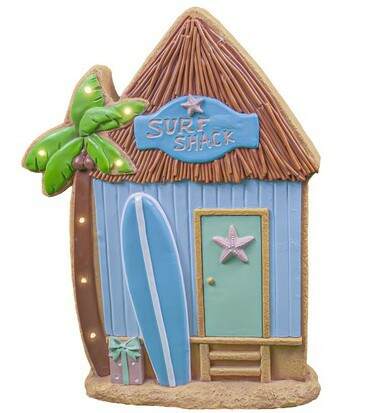 Item 516677 Christmas Surf Shack Ginger House