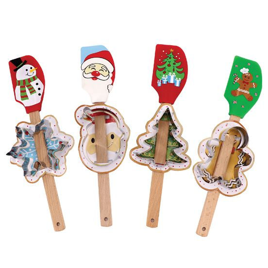 Item 518008 Holiday Spatula/Cookie Cutter 