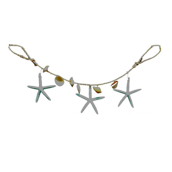 Item 519056 Starfish Garland Turquoise