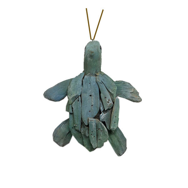 Item 519087 Driftwood Turtle Ornament