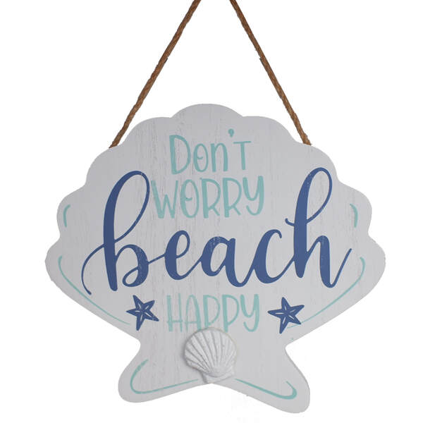 Item 519247 Dont Worry Beach Happy Sign