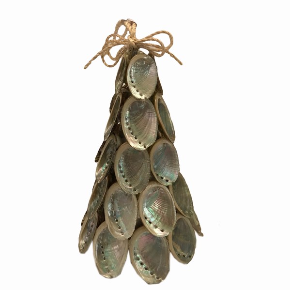 Item 519345 Abalone Shell Tree Ornament