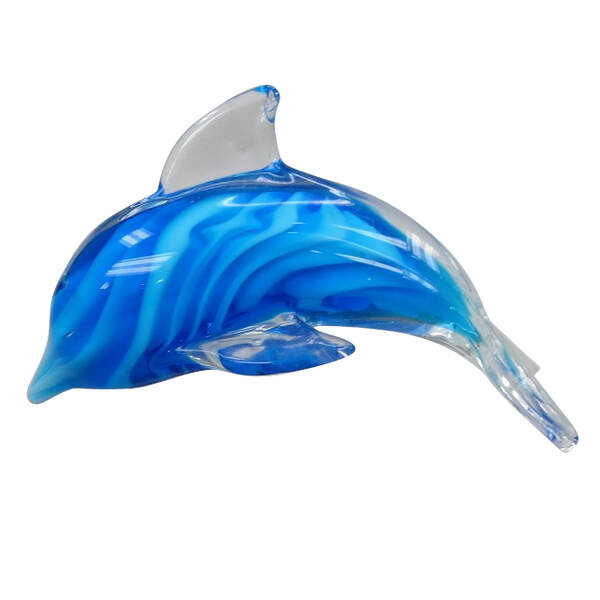 Item 519349 Blue Swirl Dolphin