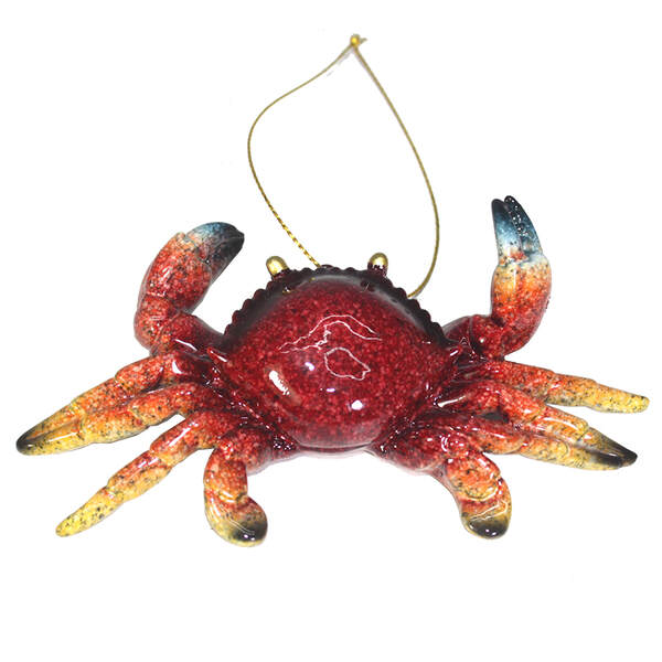Item 519554 Red Crab Ornament