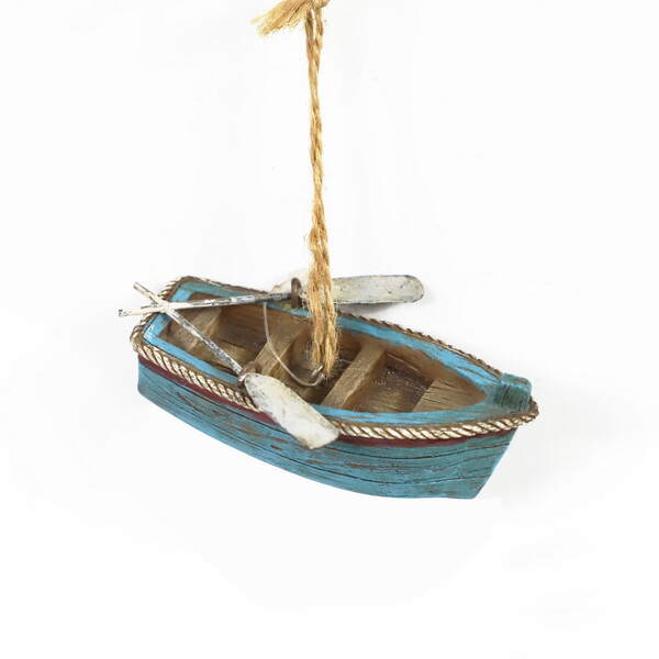 Item 519719 Row Boat Ornament