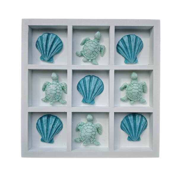 Item 519722 Tic-tac-toe With Turtles And Shells