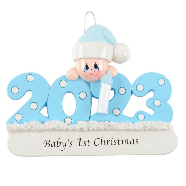 Item 525080 2023 Baby Blue Ornament
