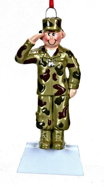 Item 525154 U.S. Army Soldier Ornament