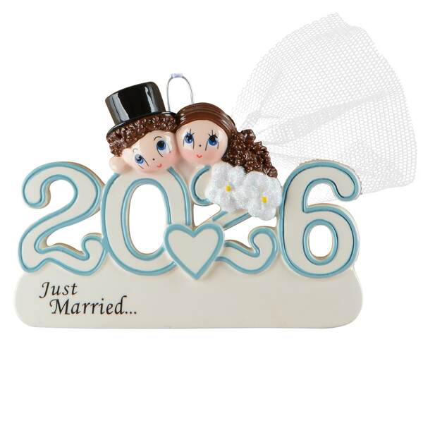 Item 525201 2026 Wedding Ornament