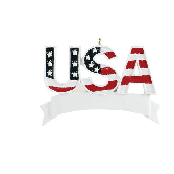 Item 525243 USA Ornament
