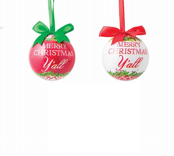 Item 527091 Merry Christmas Y'all Ornament