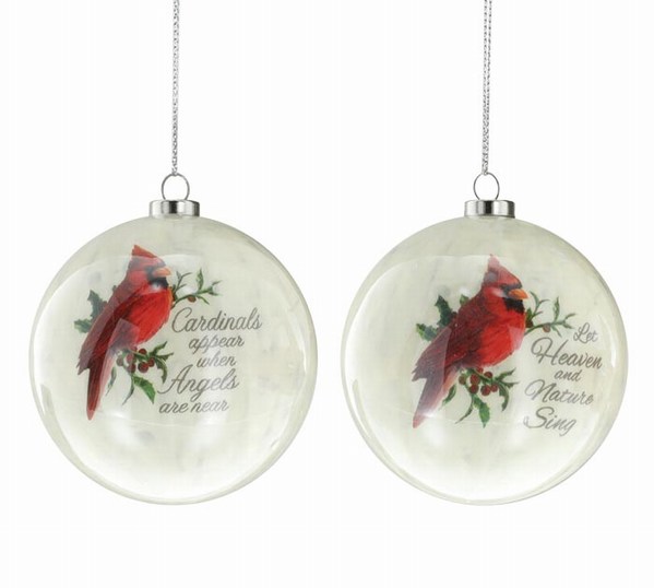 Item 527131 Cardinal Message Ornament
