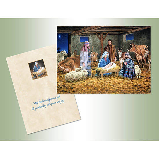 Item 552063 Classic Manger Christmas Cards