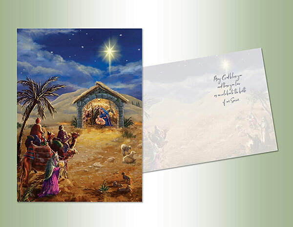 Item 552084 May God Bless Christmas Cards