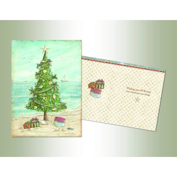 Item 552111 Nautical Tree Christmas Cards