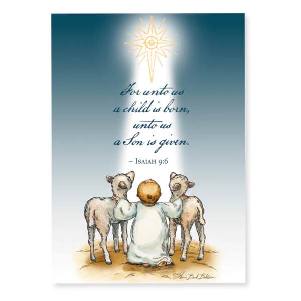 Item 552137 For Unto Us Christmas Cards