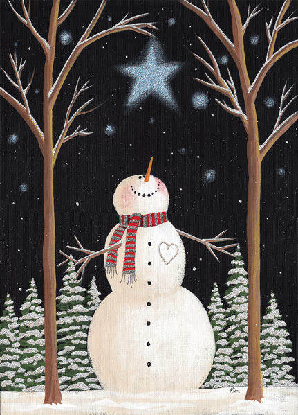 Item 552212 Snowman Star Christmas Cards