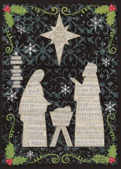 Item 552232 Sheet Music Nativity Christmas Cards