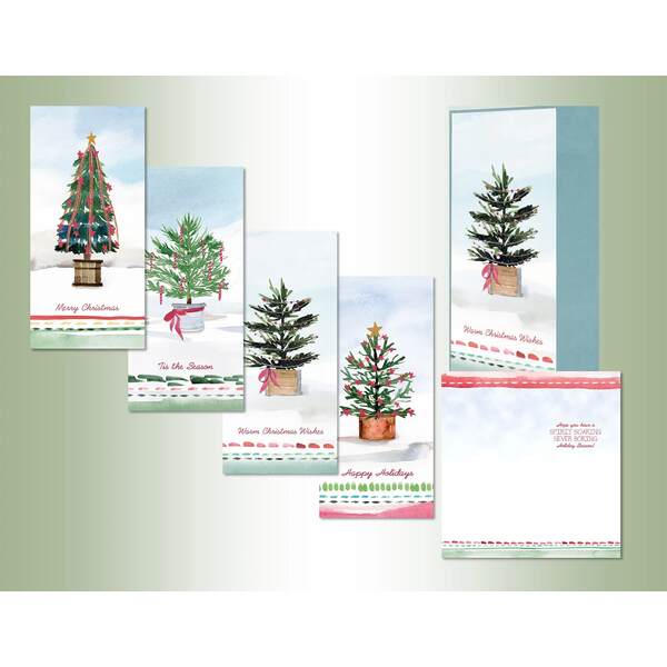 Item 552285 Tree Assortment Christmas Cards