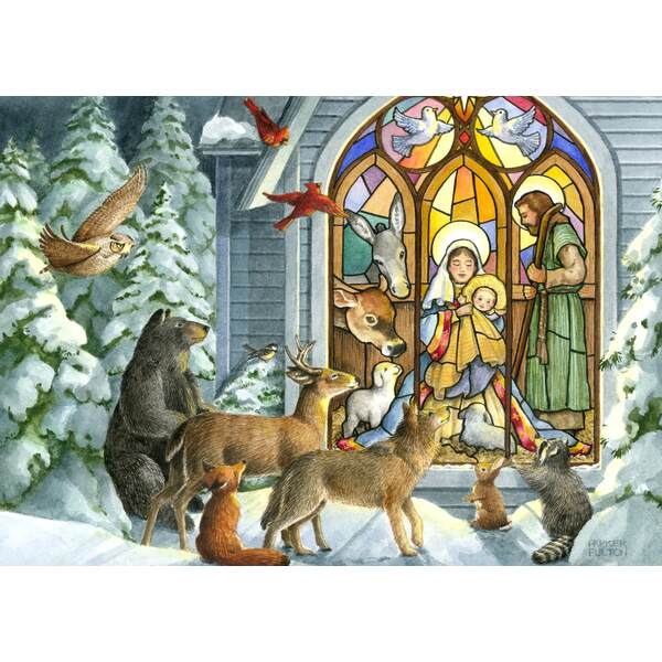 Item 552301 Nativity Scene Christmas Cards