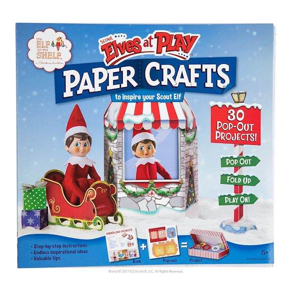 Item 556011 Scout Elves At Play Paper Crafts