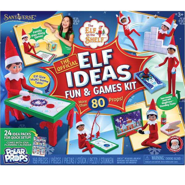 Item 556129 Polar Props The Official Elf Ideas Fun And Games Kit