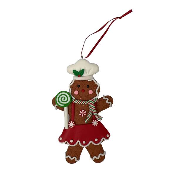 Item 558191 Gingerbread Lady Ornament