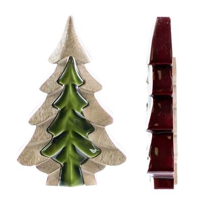 Item 558198 Mango Wood Double Tree