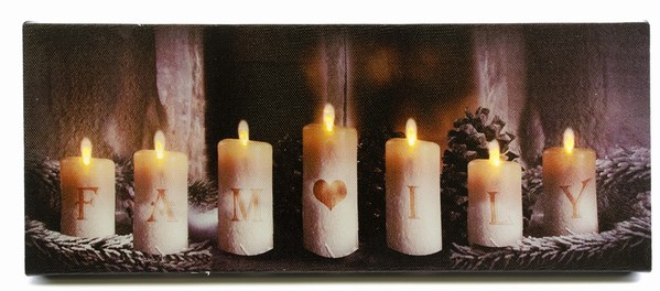 Item 558234 Family Candles Print