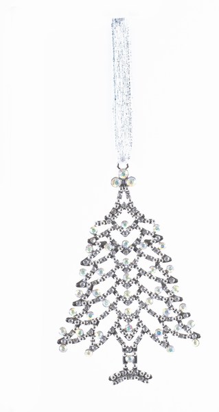 Item 558301 Crystal Tree Ornament